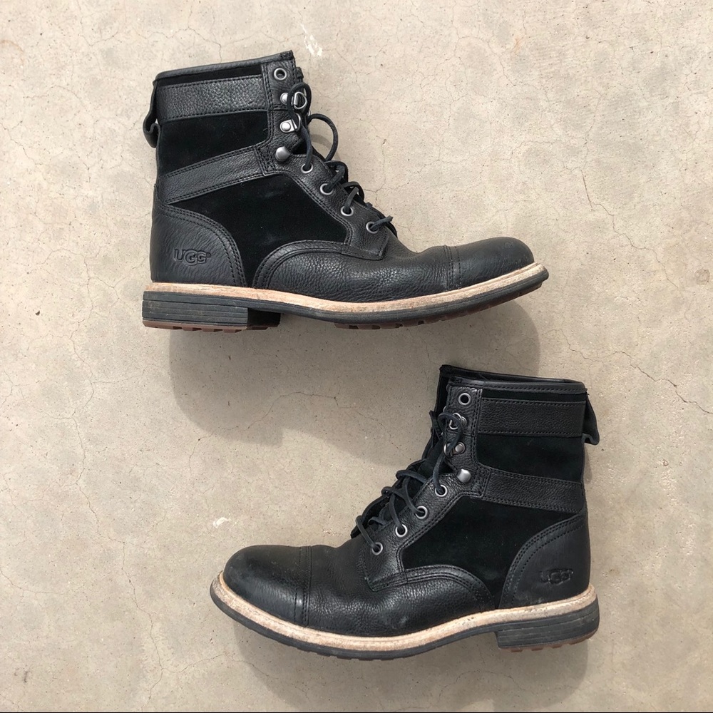 UGG | men’s black magnusson boot - Picture 1 of 5